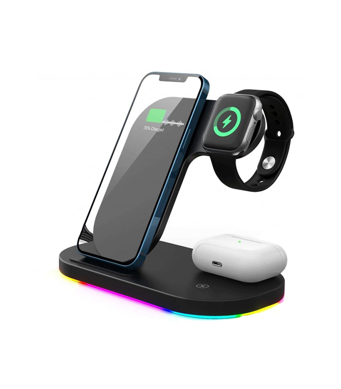 Fast Wireless Charger 3in1